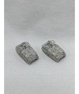 Set Of (2) Scout Tank Vehicle Metal Miniatures 3/4&quot; - £18.55 GBP