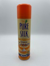 Barbasol Pure Silk Moisturizing Shave Cream Sensitive Skin 9.5 oz Rare B... - £0.77 GBP