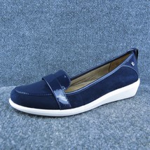 LifeStride Nadia Women Flat Shoes Blue Synthetic Slip On Size 7.5 Medium - £19.55 GBP