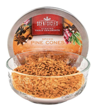 Scentsicles Scented Table Ornament Bowl, Spiced Pine Cones Scent - $28.00