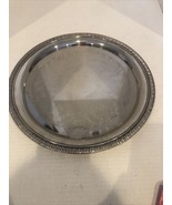Silver Colored Round Tray  12 Inches - €9,58 EUR