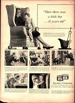 1939 Sanka Coffee Once there was a little boy 30 years old d7 - £18.68 GBP