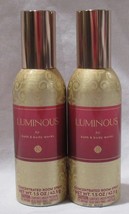 Bath &amp; Body Works Concentrated Room Spray Set Lot of 2 LUMINOUS currant ... - $29.49