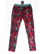 Ethika HALFTONE Matrix Dots Camo Splash Red Turquoise Black Leggings Wm&#39;... - $53.32 CAD