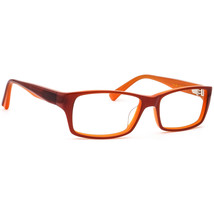 Nike Men&#39;s Eyeglasses 7011 208 Rocky Tan on Orange Rectangular Frame 54[]16 140 - £125.15 GBP
