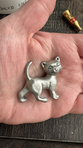 Pewter Cat Trinket 1982 - $126.02 MXN