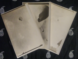 RPPC, lot of 3, sequential, balloon ascension with parachute circa 1904 ... - $245.00