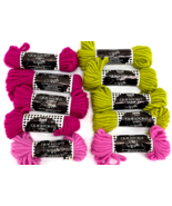 Lot of 10 Scovill Dritz Quickpoint 100% Virgin Wool Needlepoint Yarn Neo... - £39.65 GBP