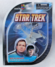 New #1354 Star Trek Keychain Klingon D7 Battle Cruiser In Package - $17.50