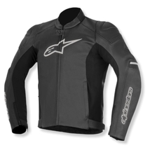 Alpinestars SP - 1 plain sports Black Leather jacket,Motorcycle/Motorbike Jacket - £197.32 GBP