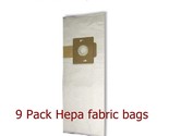 POWR-FLITE SOLAR UPRIGHT VACUUM BAGS X1899 Replacement Hepa Bags 9 pack - $19.79