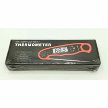 Kuluner TP-01 Waterproof Digital Instant Red Meat Thermometer Orange - $16.82