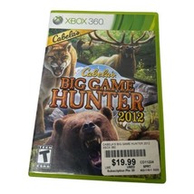Cabela&#39;s Big Game Hunter, 2012 - Xbox 360 Video Game - $13.10
