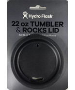 Hydro Flask TSLID001 Tumbler Lid Black For 22oz Tumbler &amp; 10oz Rocks-NEW... - £9.24 GBP