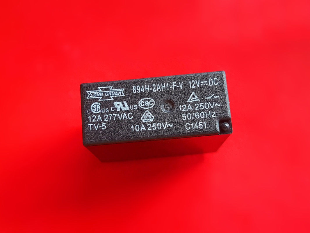 894H-2AH1-F-V, 12VDC Relay, SONG CHUAN Brand New!!