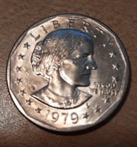 Susan B. Anthony Clad Coin 1979 D Denver Mint 1D Nice Not Silver - £10.80 GBP