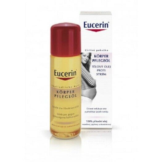 Genuine 100% Natural Eucerin Ph5 Anti Stretch Marks Skin Body Oil 125 ml NEW BIO - $30.50