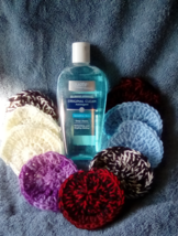  Sea Breeeze Astringent and 40 Assorted Random Mix Crochet Scrubbers. - £20.72 GBP