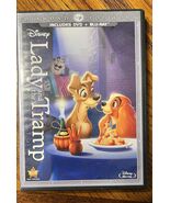 Lady and the Tramp (Disney Blu-ray DVD Combo) Fast Shipping! - €8,58 EUR