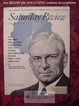 Saturday Review January 23 1954 Clarence B. Randall Frank Abrams Leo Cherne - £6.83 GBP