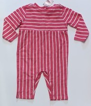 NWT Primary Baby Striped Explorer Romper Jumpsuit Pink 3M - 6M - £10.14 GBP
