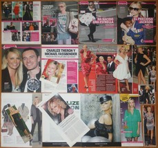 CHARLIZE THERON clippings 1990s/2010s magazine articles sexy photos actr... - £6.66 GBP