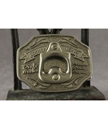 Vintage Metal Belt Buckle Draft Brews Bottle Opener Premium Brewing Company - £8.75 GBP