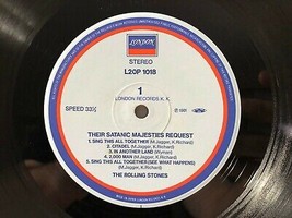 Rolling Stones Satanic Majesties Request LP London Records ‎Japan L20P1018 EX/EX - £69.58 GBP