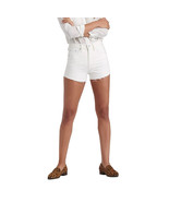 Lucky Brand Women&#39;s Lucky Pins Cuttoff Jean Shorts, White, 0 / 25 (6318-9) - $50.78 CAD