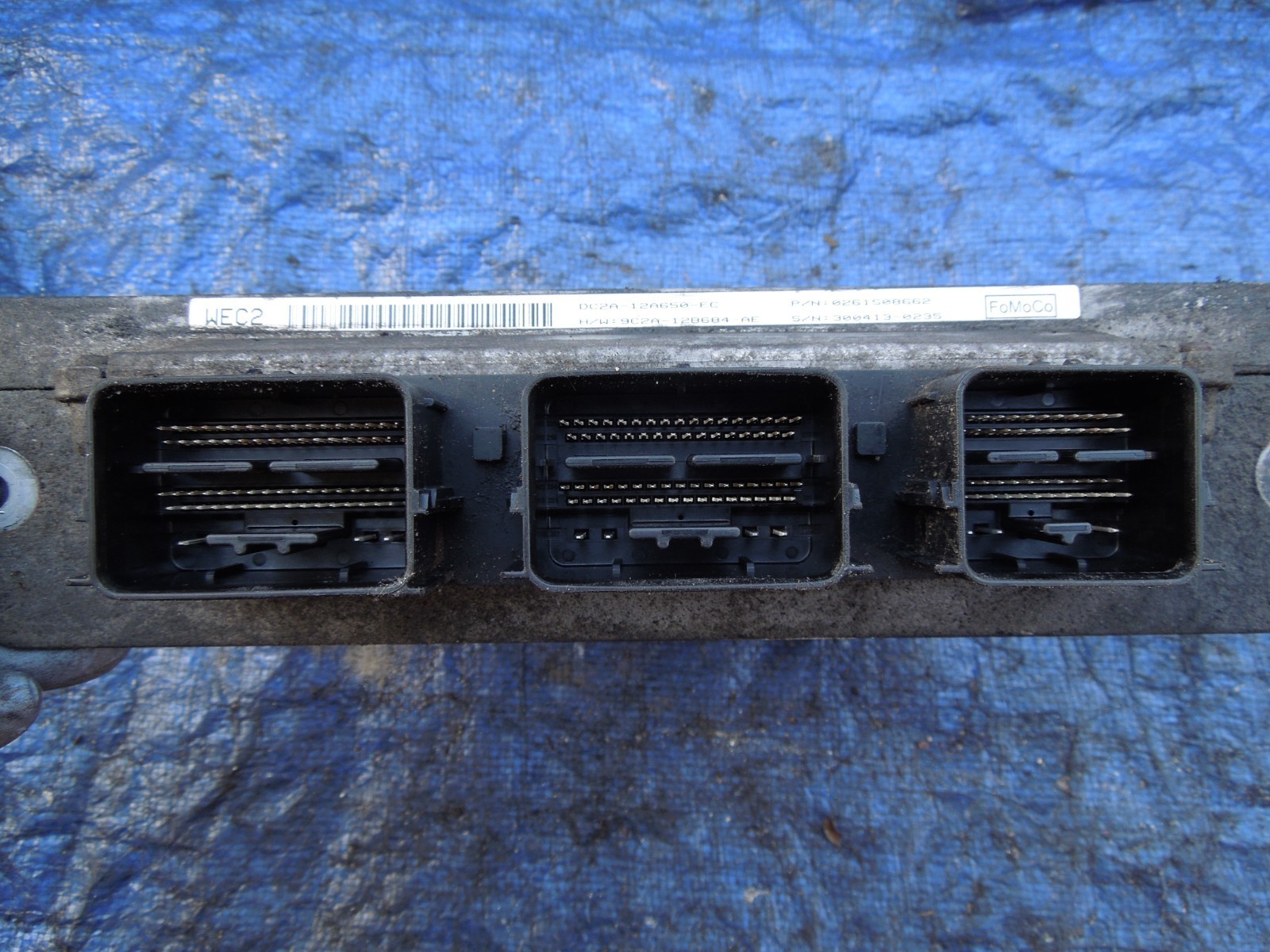 2014 Ford E150 engine computer ecu DC2A-12A650-EC PCM WEC2 4.6 9C2A-12B684-AE Item image 7