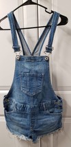 Abercrombie Kids Denim Overall Shorts Girls Size: XL - £14.79 GBP
