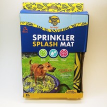 Banana Boat Sprinkler Splash Mat For Dogs Quick Set-Up S/M Breeds 39”- NEW - £9.67 GBP