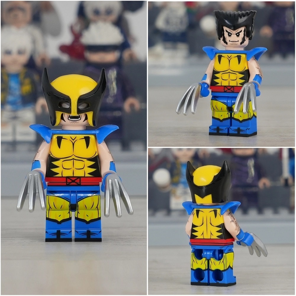 Logan Wolverine Marvel X-Men Comics Minifigures Building Toy - $3.49