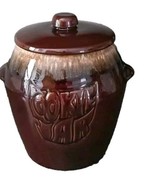 Vintage 1970&#39;s ~ McCOY ~ 7024 ~ Dark Brown Drip Glaze ~ Ceramic Cookie J... - $102.13 CAD
