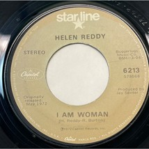 Helen Reddy I Am Woman /Don&#39;t Know How to Love Him 45 Soft Rock Capitol Starline - £6.25 GBP