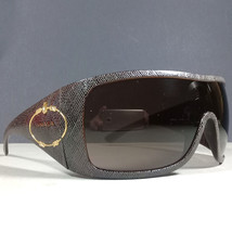 Prada SPR 05H 7JY-8C1 115 Brown Designer Wrap Women&#39;s Sunglasses w/Case - £129.74 GBP
