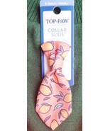 Top Paw Dog Collar Slide F&amp;T Lemon Tie Size  X-Small/Small - $8.02 CAD