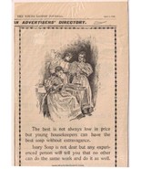 Vintage Print Ad Ivory Soap 1898 5 1/2&quot; x 8 1/4&quot; - £11.56 GBP