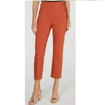 INC Womens Petite 10P Rich Umber Orange Cropped Pants NWT BD74 - £23.11 GBP