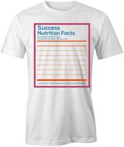 SUCCESS NUTRITION TShirt Tee Short-Sleeved Cotton CLOTHING S1WSA166 - $15.14+