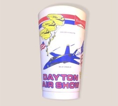 Vintage Dayton Air Show Budweiser Beer Plastic Cup - Military Aircraft - £3.29 GBP