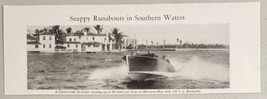 1927 Magazine Photo Chris-Craft 26-Ft Runabout Boat 150-HP Kermath Biscayne Bay - £10.12 GBP