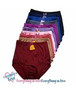 4 8 Pack Plus Women High Waist Light Tummy Control Full Coverage Smooth ... - $33.82+