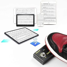 Music Page Turner For Tablets: Connected Via Bluetooth To Flip Pages Fro... - £29.70 GBP