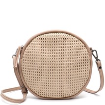 Niche Brand Genuine Leather Handmade Woven Women Shoulder Bags Casual Vintage Pa - £121.57 GBP