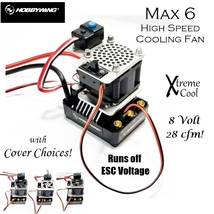 RCP Xtreme Cool Max 6 High Speed Cooling Fan System 5-8v 28cfm - £46.25 GBP