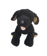 Build A Bear Plush Black Lab Labrador Puppy Dog Stuffed Animal BABW 11&quot; - $10.01 CAD
