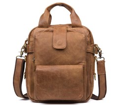 Genuine Leather Men Bag Men Messenger Bags Men&#39;s Leather Bag Casual Handbags - £173.13 GBP