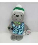 New Vintage 1999 Coca Cola Seal In Vest 9&quot; Bean Bag Plush #0207 - $13.52 CAD