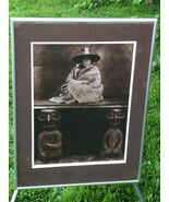 JEAN DULAC EDWARD CURTIS 1970s Nakoaktok Chiefs Daughter SIGNED PHOTOGRA... - $485.10